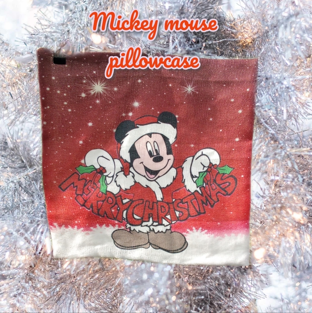 Mickey mouse pillow case